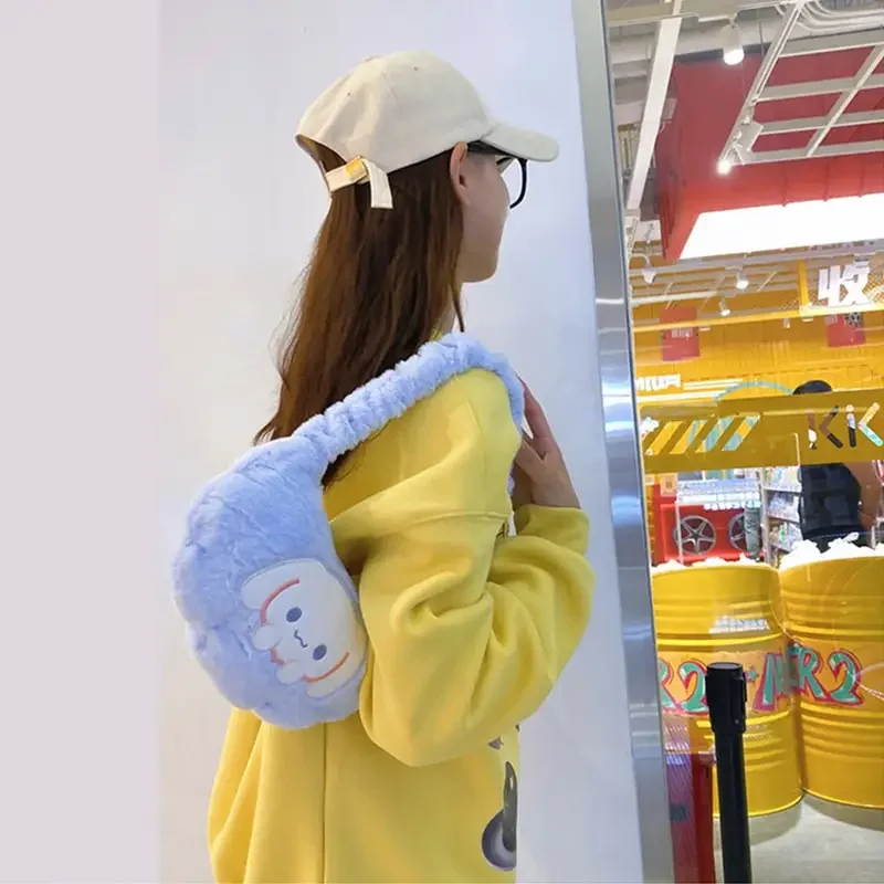 Sanrioed аниме рюкзак Hello Kitty Kuromi My Melody Cinnamoroll Pom Purin почтовый плюшевый мультяшный милая