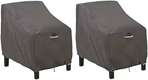 

Water-Resistant 38 Inch Deep Seated Lounge Chair Cover, 2-Pack, Furniture Covers