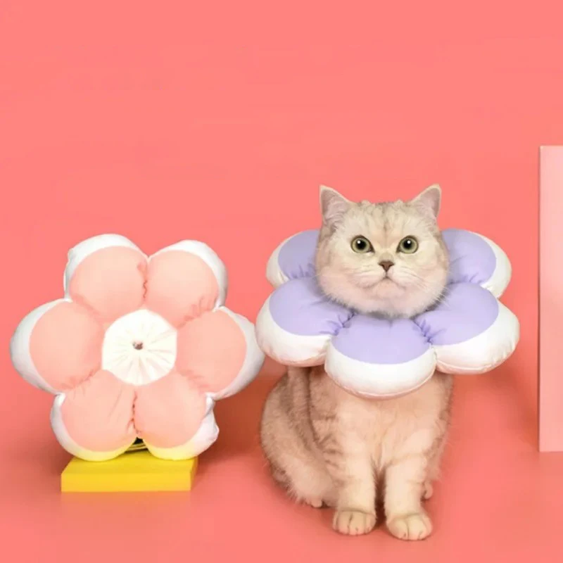 Кольцо-ошейник для восстановления домашних животных регулируемый антипригарный