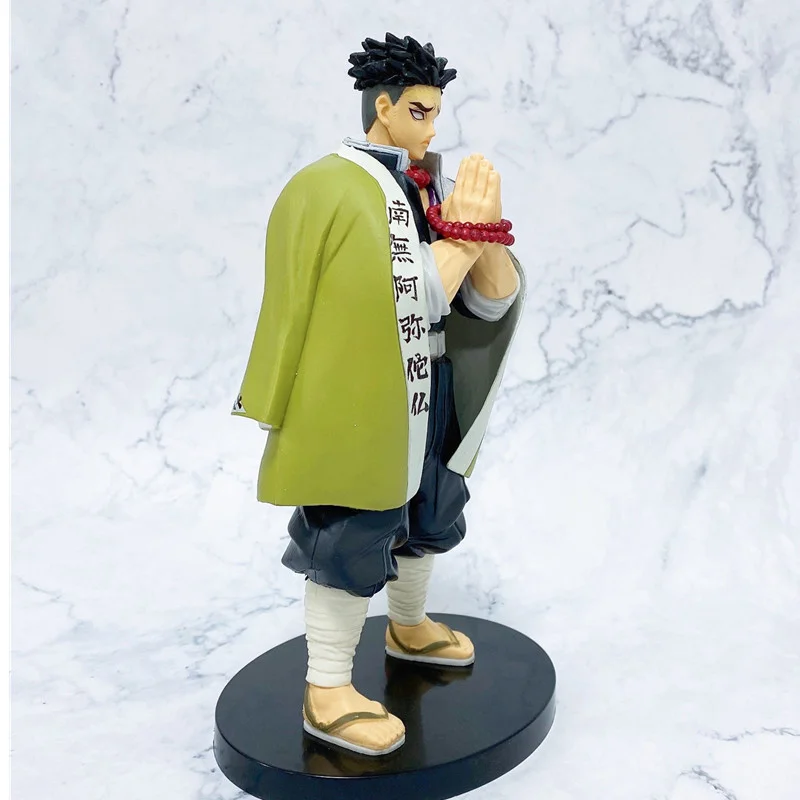 

Кукла с орнаментом для комнаты, 20 см, большой размер, аниме, убийца демонов, киметсу, No Yaiba, ПВХ фигурки героев, игрушки Himejima Gyoumei, аниме игрушки