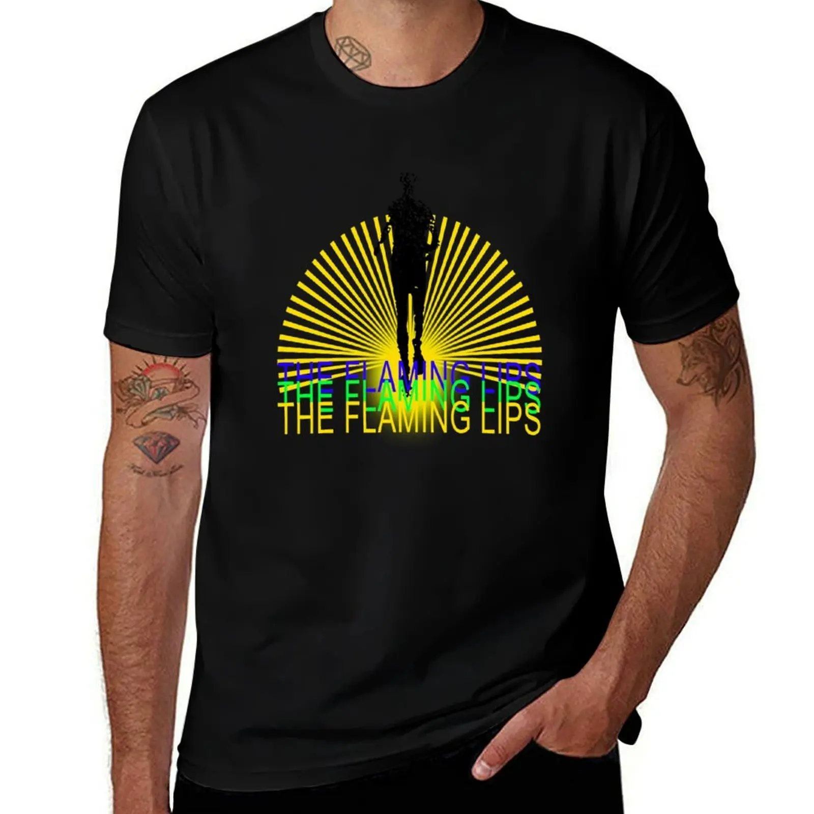 Фото 1999 The Flaming Lips Vintage The Soft Bulletin Era Race For The Prize Single Release Promo Cult 90_s Alt Psych Band Con T-Shirt №1