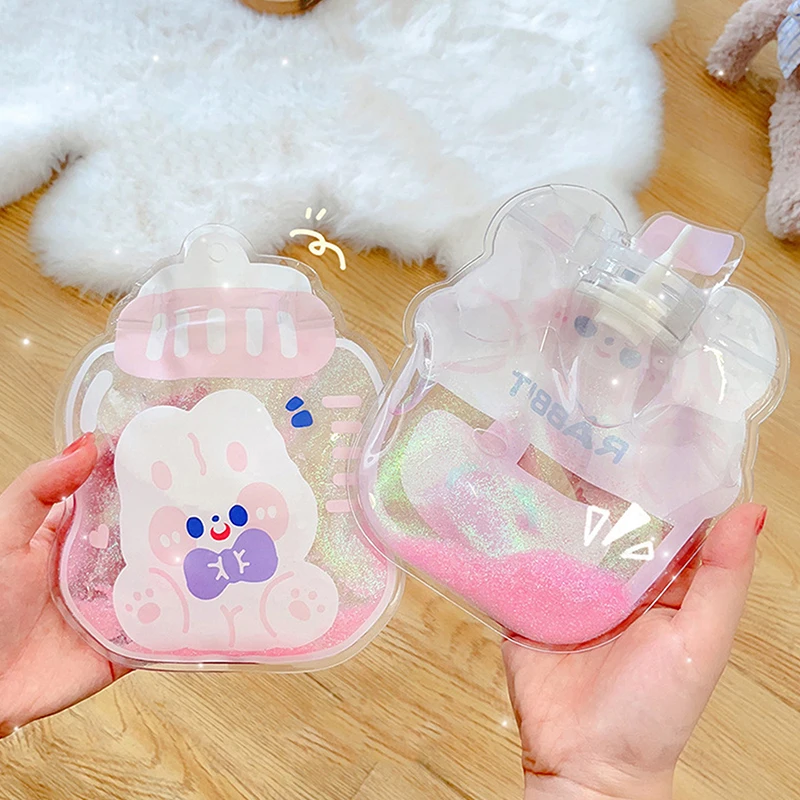 1 шт. зимняя портативная грелка для рук с героями мультфильмов сумка горячей воды