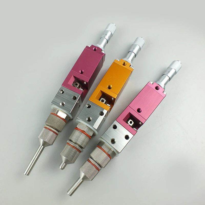 DJF-45 Точная точка распылительного клапана удлиняющая насадка с микрометром