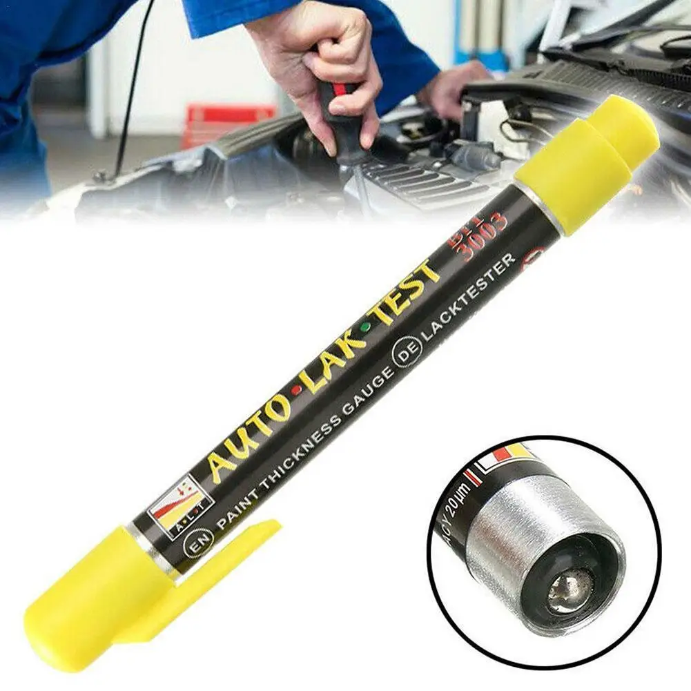 

Auto Paint Coating Thickness Detection Paint Tester Thickness Gauge For Car Tool Crash Checking Meter With Magnetic Tip Scale