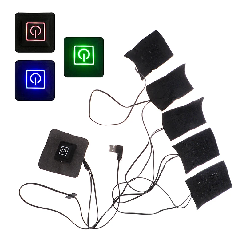 Фото USB-грелка для одежды 5 в 1 с 3 режимами регулировки температуры №2