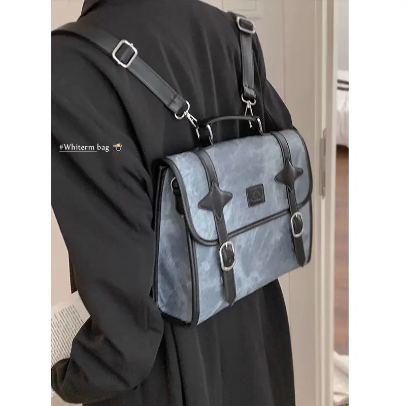 Осень/зима женский рюкзак большой вместимости в стиле ретро 2024 новый популярный