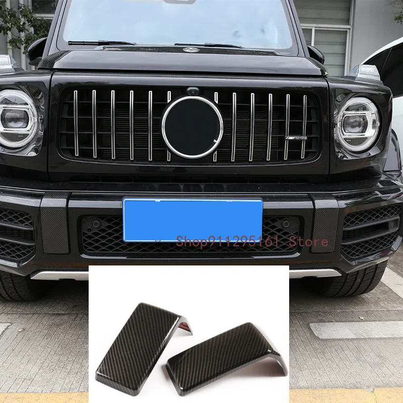 

Car Exterior Front Bumper Decoration Sticker For Mercedes Benz G class G63 2019-2020 Car Accessories