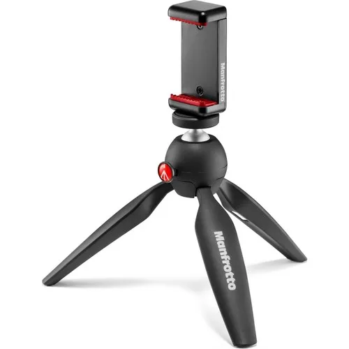 

Manfrotto Manfrotto Mkpixiclamp-Bk Pixi Tripod + Phone Holder