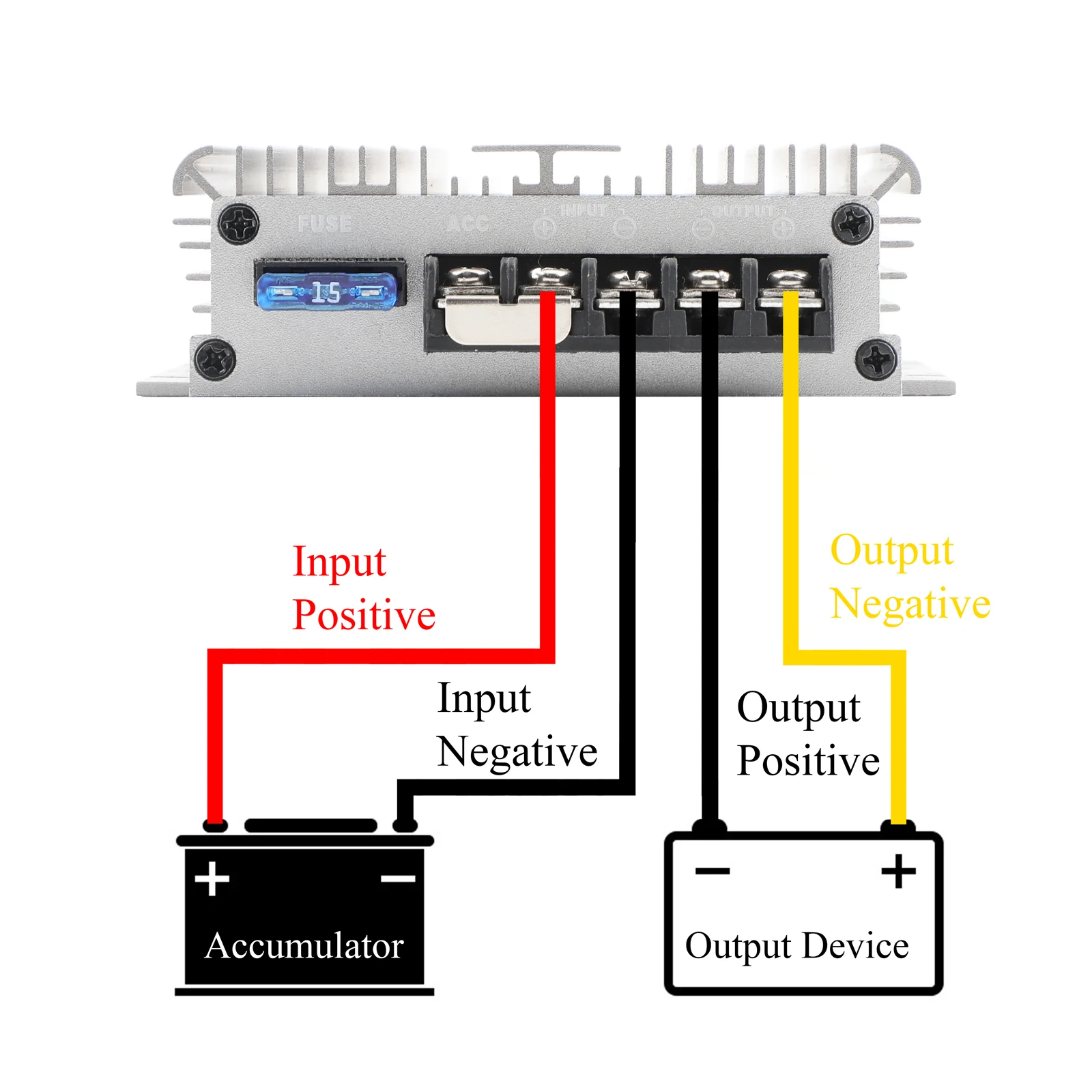 Преобразователь мощности постоянного тока от 12 В до 28 40 А 5 60 автоматический