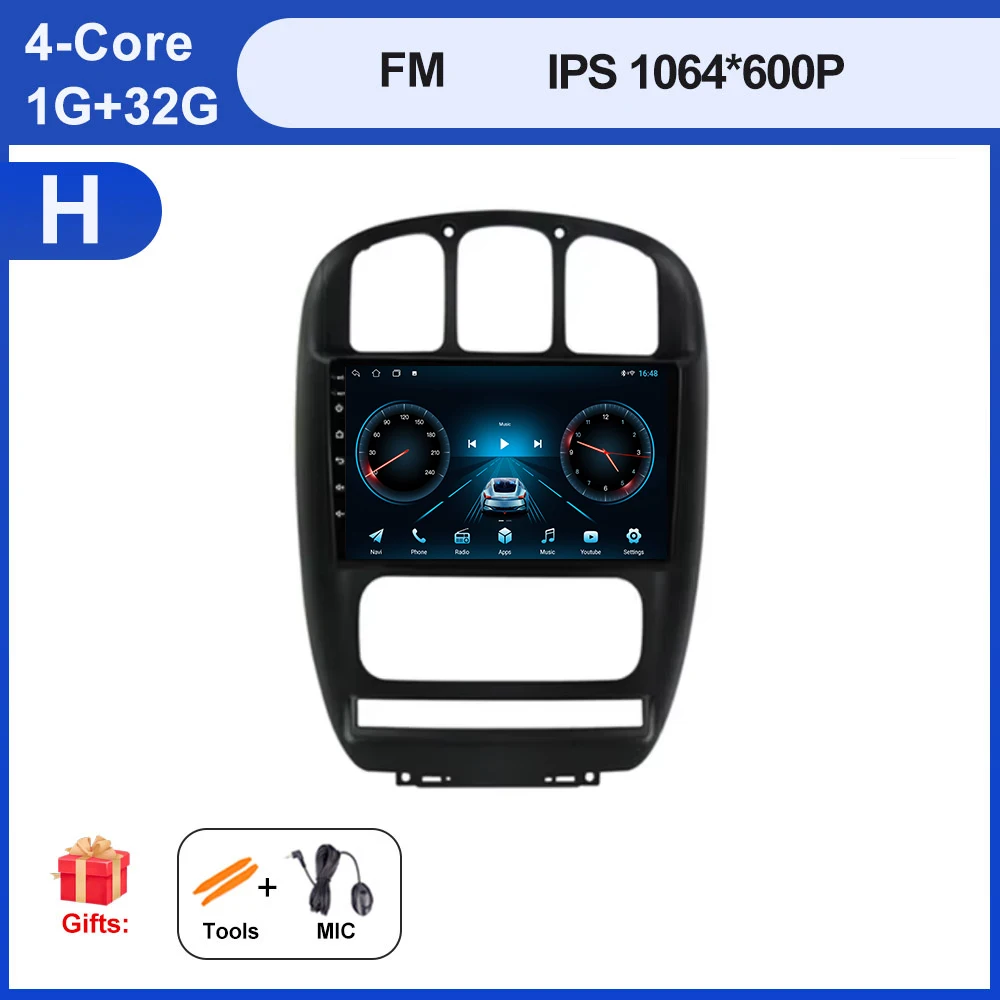 

Для Dodge Caravan 4 для Chrysler Grand Voyager RS 2000-2012 Android 16 Авто беспроводной Carplay Автомобильный радиоприемник Мультимедийные видеоинструменты