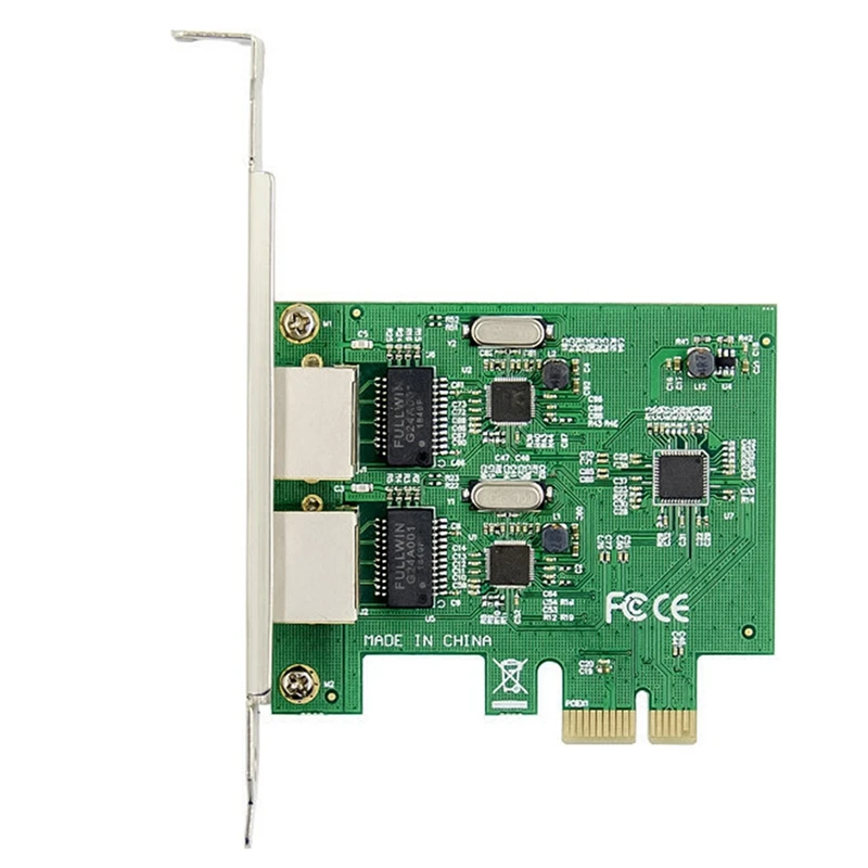 2 порта RJ45 Pcie X1 Dual Gigabit Realtek 8111F + ASM1082E фильтр чипсета PCI-E компьютерная Сетевая карта