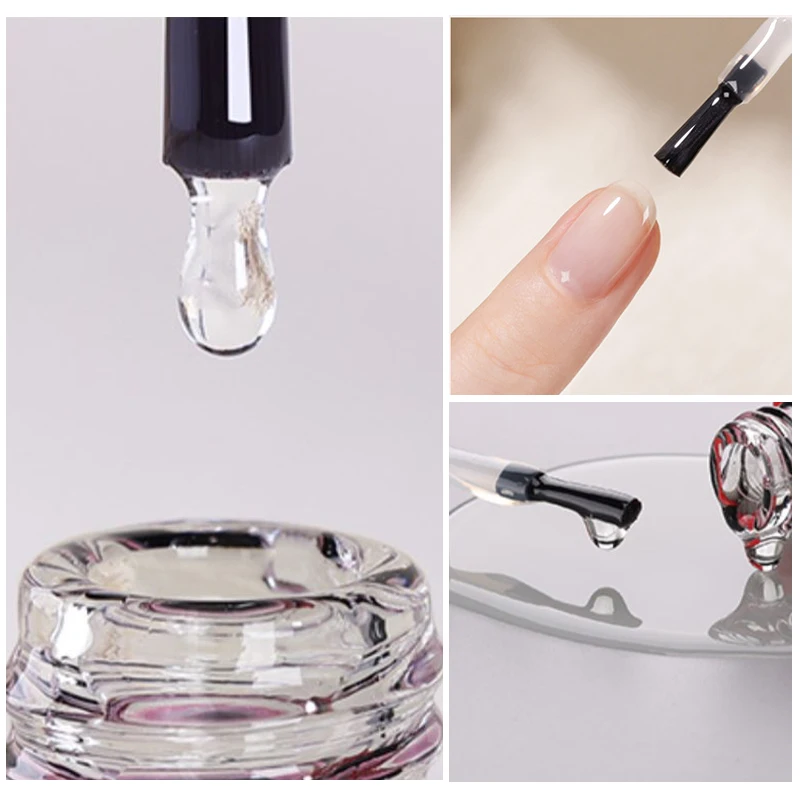 Прозрачный полуперманентный Гель-лак для ногтей, 7 мл Прозрачный полуперманентный Гель-лак для ногтей, 7 мл