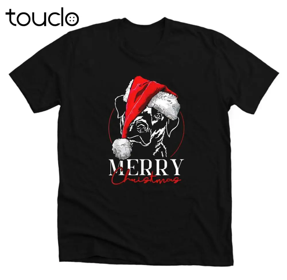 

New Santa Labrador Retriever Merry Christmas Dog Lab Mom Shirt Tee Unisex T-Shirt S-5Xl Xs-5Xl Custom Gift Creative Funny Tee