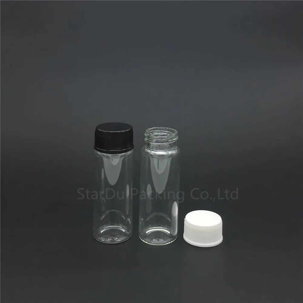48 шт./лот диаметр 22 мм 14 мл стеклянная бутылка пластиковая крышка для уксуса