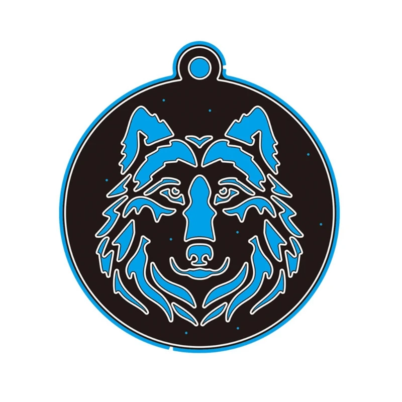 

Wolfdog металлический трафарет для скрапбукинга DIY альбом штамп тиснение бумаги