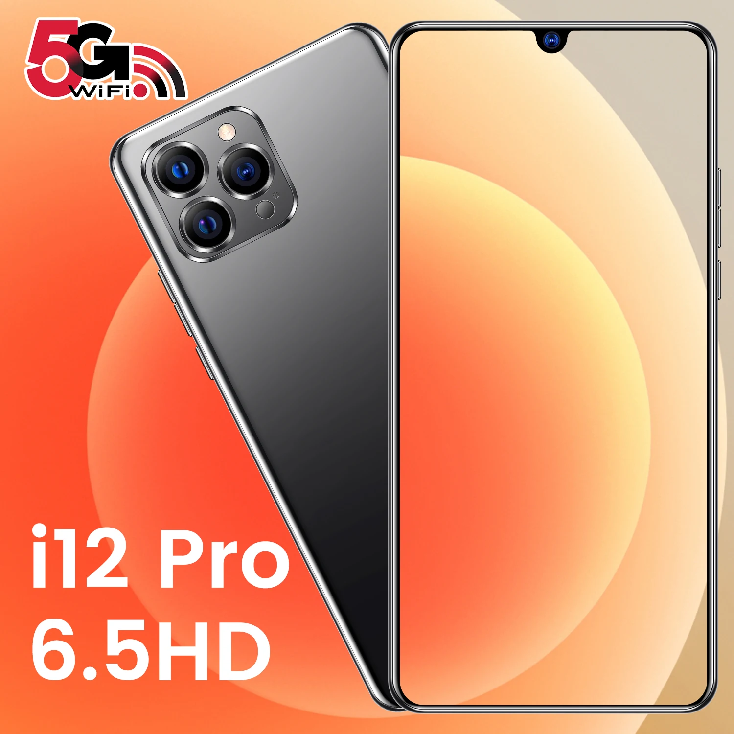 Смартфон 2022 дюйма 6 5 12 Гб + 512 ГБ Apple IPhone I12 PRO Samsung Huawei |