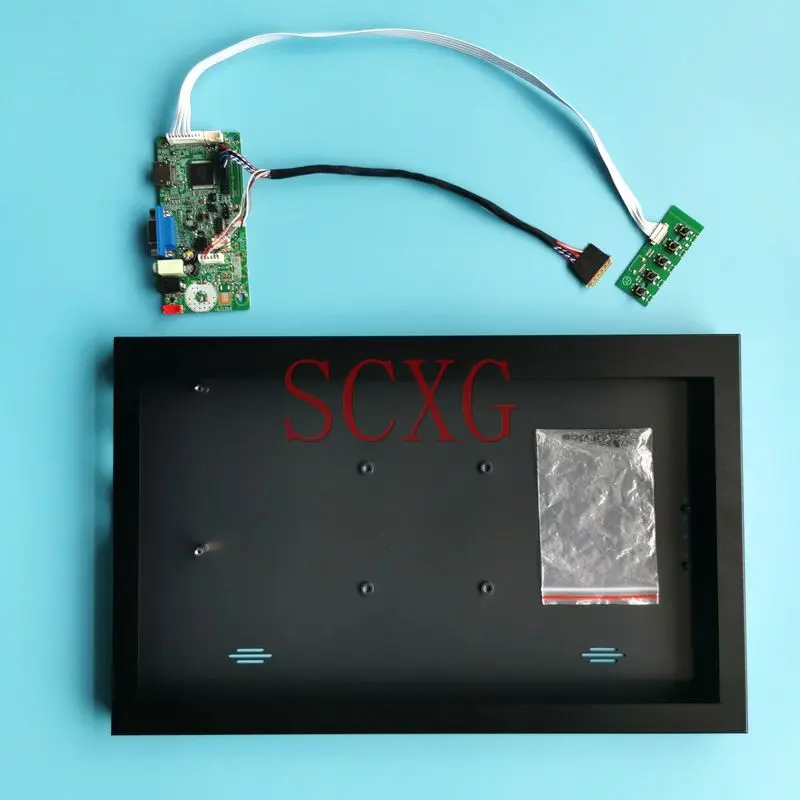 

Для LTN156AT02 LTN156AT03 LTN156AT09 LTN156AT05 15,6 "1366*768 LVDS 40 Pin ЖК-дисплей 58C плата контроллера + металлический чехол Комплект «сделай сам»
