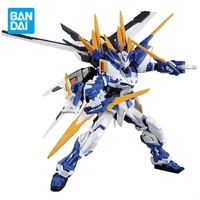 bandai original gundam model kit anime figure astray blue frame mg 1100 action figures collectible ornaments toys gift for kids