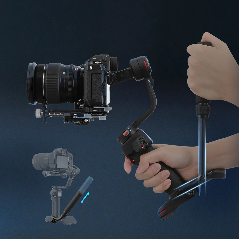 3-осевой ручной карданный стабилизатор Zhiyun Weebill 3 для цифровой зеркальной камеры, беззеркальной камеры, профессиональный видеостабилизатор (art.: 3920bd7ef6eb8) - 3920bd7ef6eb8