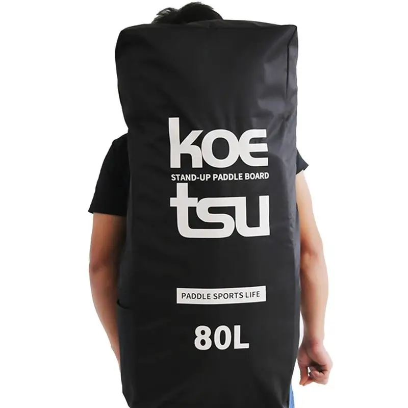 

High Quality Inflatable Paddle Board Backpack 80L Standup Paddleboard Cover Case Waterproof Youth And Adult Standing Boat Bag