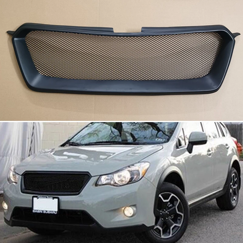 

Fit Subaru XV Crosstrek 2013 2014 2015 2016 2017 Year Accessorie Body Kit Front Bumper Grill Redesign Racing Grille