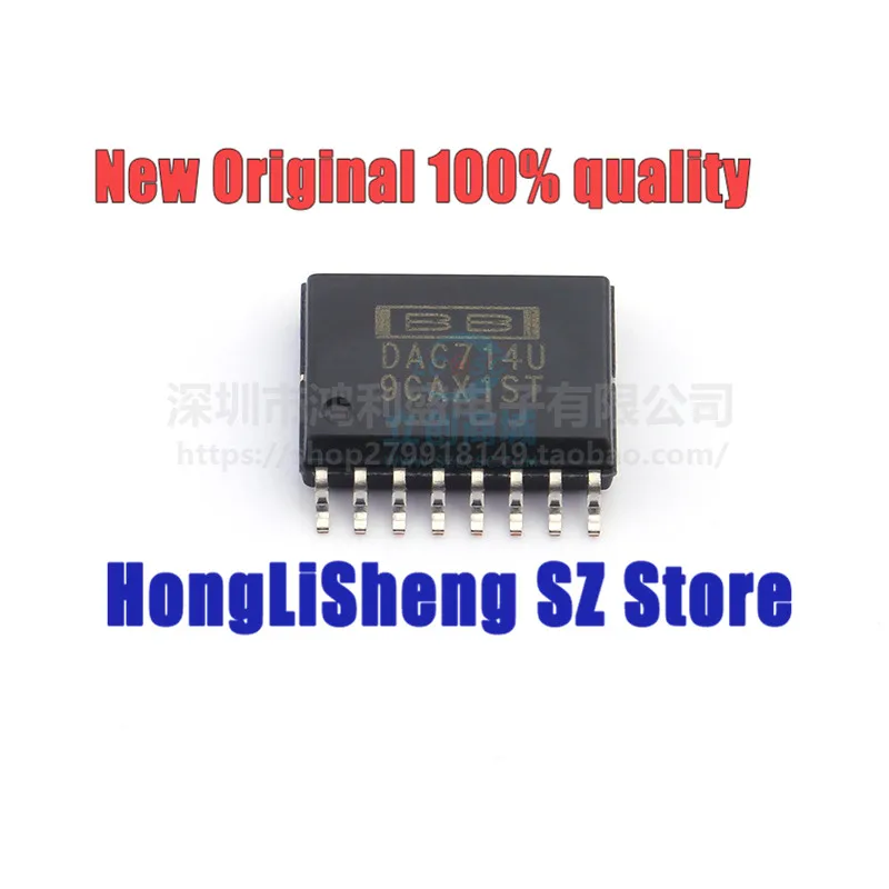 5 шт./партия, набор микросхем DAC714U DAC714 DAC714U/1K SOP16, 100% новый и оригинальный
