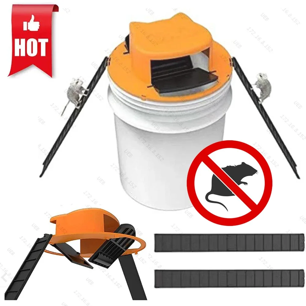 Интеллектуальная ловушка для мыши автоматический сброс крышки ведра садовая в