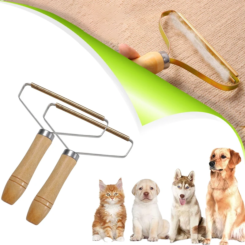 

Portable Hair Remover Pet Hair Remover Brush Manual Hair Ball Remover For Woolen Coat Sweater Tweed Fuzz Fabric Sheet Scraper