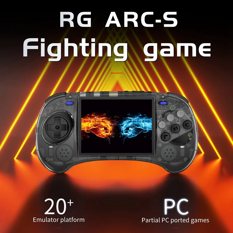Портативная игровая консоль RG ARC-S 128 ГГц 4 дюйма IPS Linux