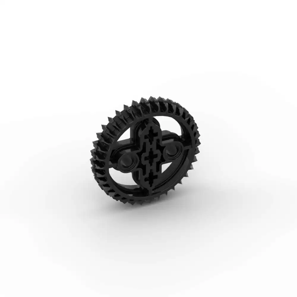 Фото Конструктор MOC 1 шт. 32498, шестерня с 36 зубьями, высокотехнологичные двухсторонние конические детали, игрушка-головоломка DIY, подарок на день рождения для детей №3