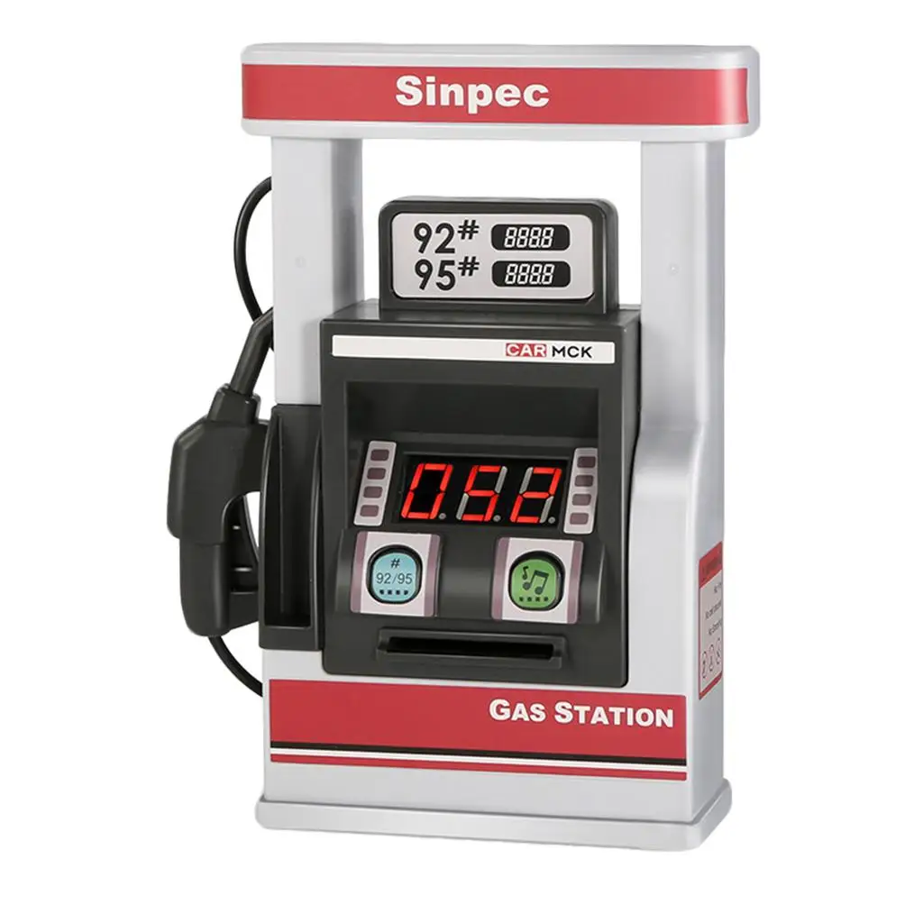 

1Set Kid's Gas Service Station,with Lights and Sounds Pretend Play,Life Scenes Toys for Boys Girls