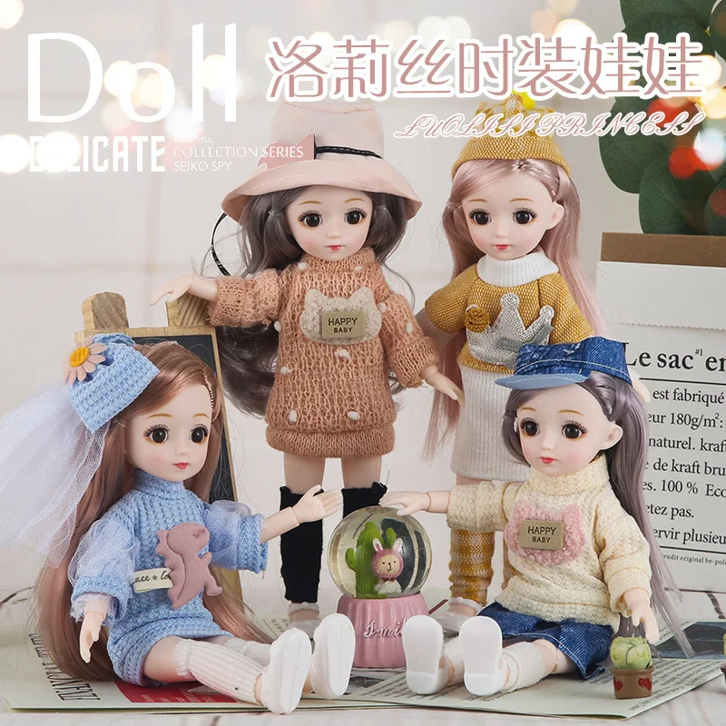 

Fashion sweater dolls selling Princess portable packaging girl 9 inch doll dolls.