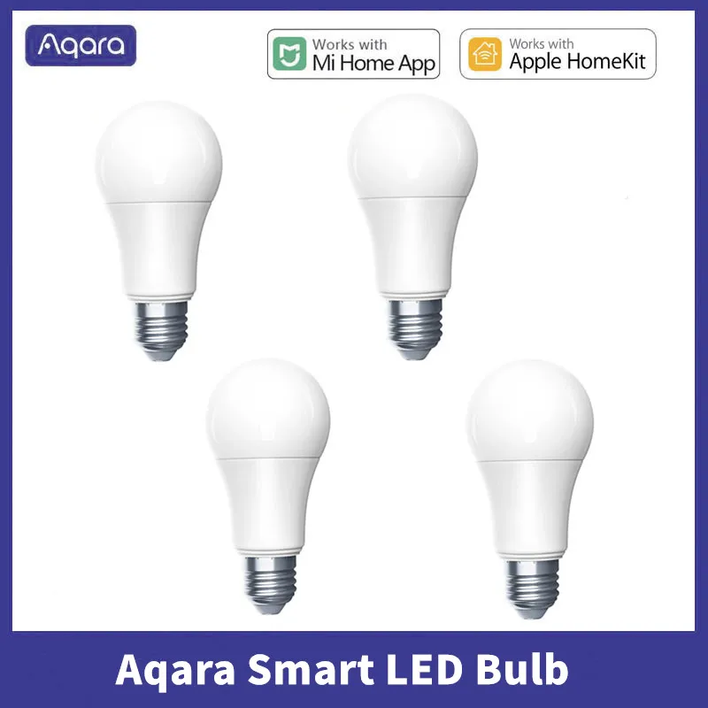 

Aqara light Bulb E27 Smart LED Zigbee 9W 2700K-6500K White Color Smart Remote bulb Light for Xiaomi Mi home HomeKit smart home