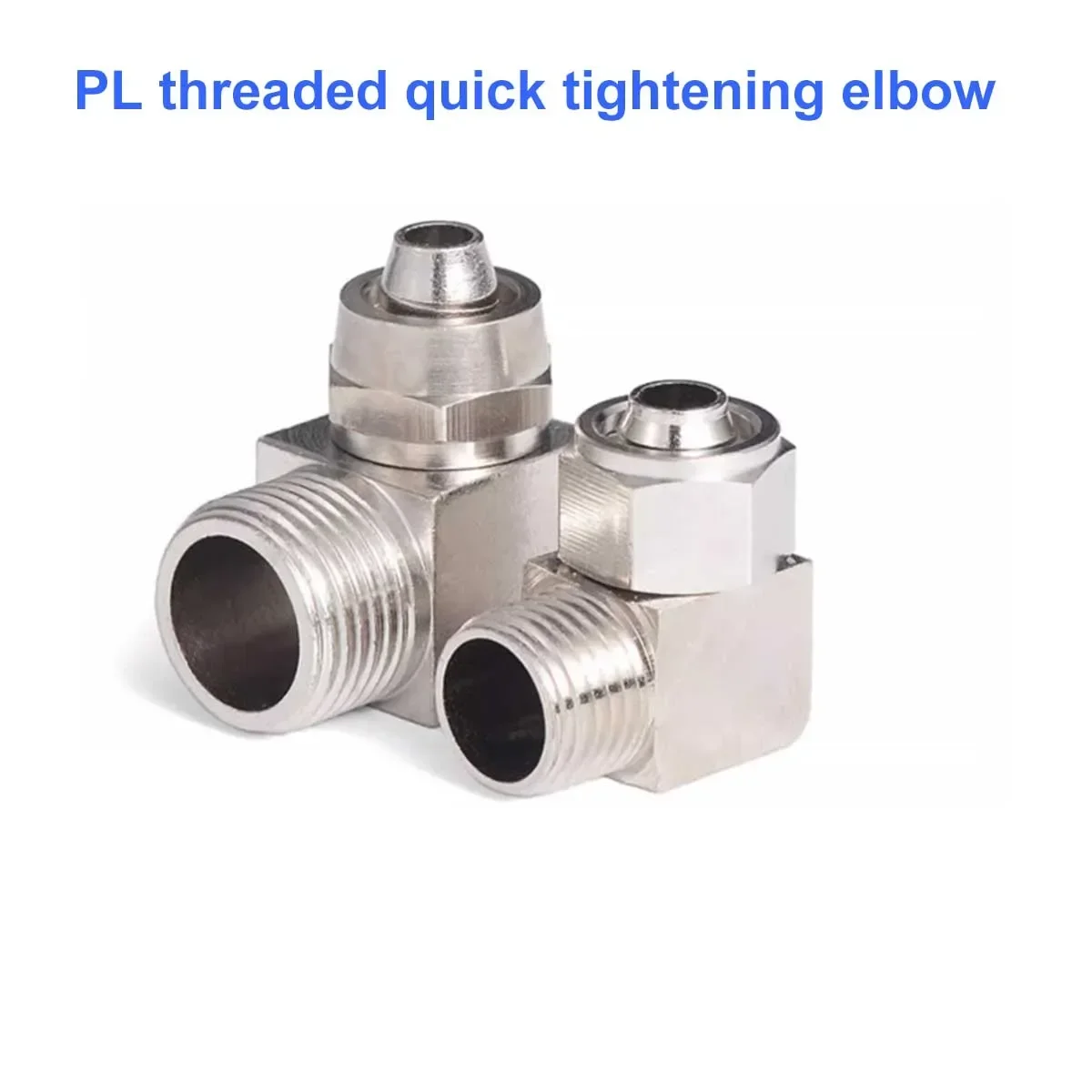 Медный быстроразъемный резьбовой Угловой Соединитель/пневматический газовый