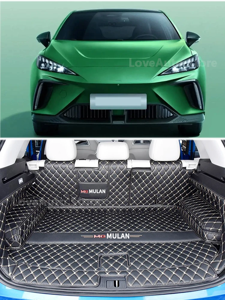 

For MG 4 MG4 EH32 Mulan 2022 2023 Car All Inclusive Trunk Mats Cargo Liner Pad Full Cover Case Carpet Rug Accessories