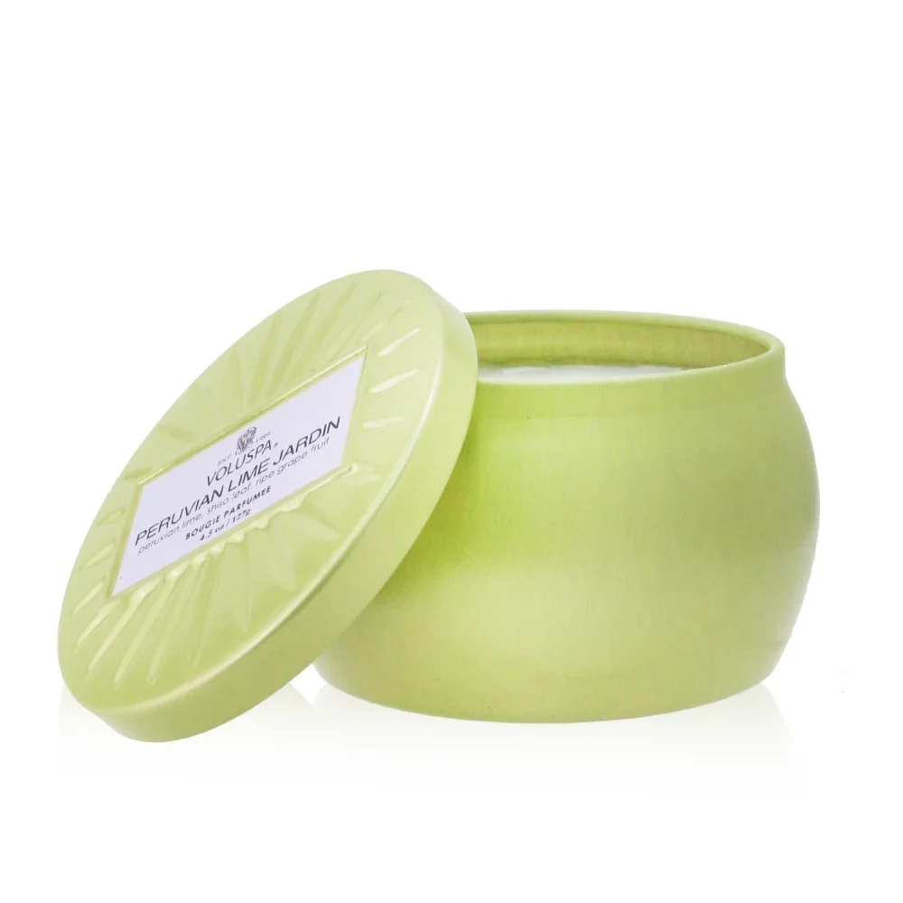 

VOLUSPA - Mini Tin Candle - Peruvian Lime Jardin 68210 127g/4.5oz