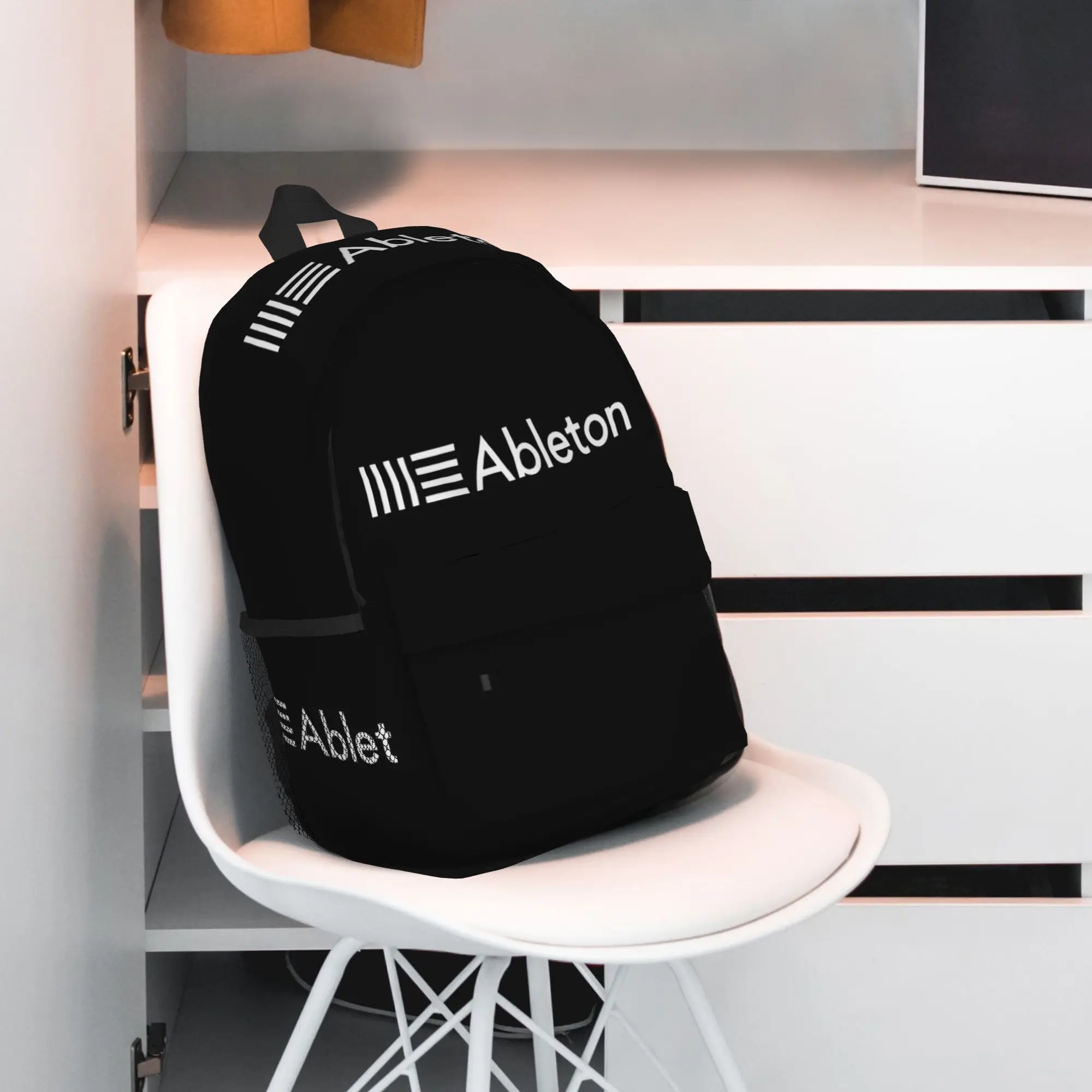 Фото Рюкзак с логотипом Ableton Live, горячая распродажа, вместительный рюкзак для мальчиков и девочек, сумка через плечо для мужчин и женщин, школьная сумка №4