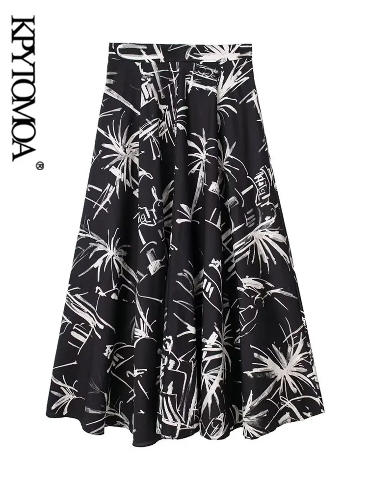 

Юбка-миди Женская плиссированная с завышенной талией, на молнии