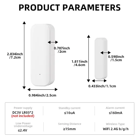 ONENUO Wi-Fi/Zigbee Датчик Окна И Двери
