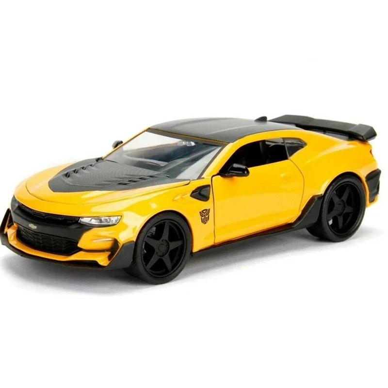 Jada 1:24 2016 Chevy Camaro BUMBLEBE высокая имитация литья под давлением металла модель