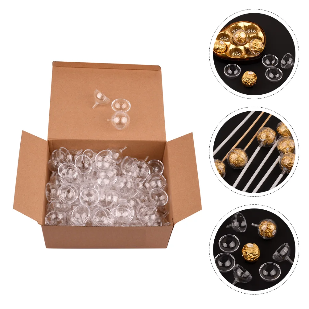 

Chocolate Holder Candy Truffle Box Wrappers Cup Clear Liner Wrapper Packaging Mini Cups Case Dessert Muffin Round Wrapping Gift