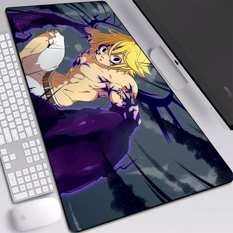 

Nanatsu No Taizai The Seven Deadly Sins Japan Anime Durable Desktop XL Mouse Pads Locking Edge Large Mice Mat Gaming Table Pad