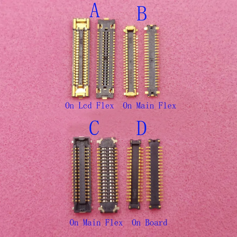 1 шт., гибкий разъем для ЖК-дисплея Samsung Galaxy A30 A305 A305F A50 A505F A50S A507 A505