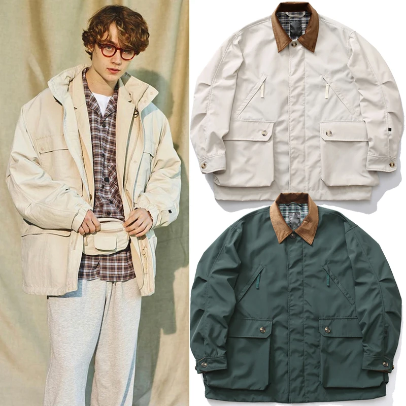 25SS Новые DAWA PIER39 Уличные охотничьи куртки Японские уличные пальто с несколькими