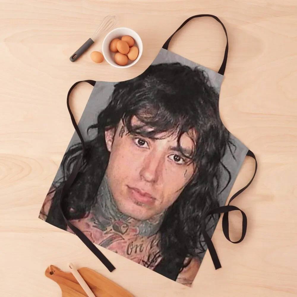 Ronnie Radke Mugshot Фартук Женский Кухонный фартук художника