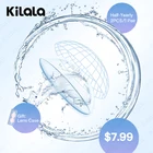 Контактные линзы KILALA, 2 шт. диоптрий, полугодовые линзы для коррекции зрения диоптрий с диоптриями от-1 до-10, подходят для сухих глаз