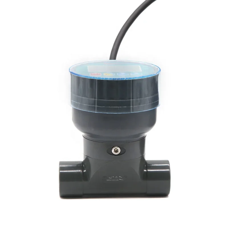 ZJPVC-LCD-DN15 Электрический двухсторонний расходомер NPN + RS485 с выходом сигнала