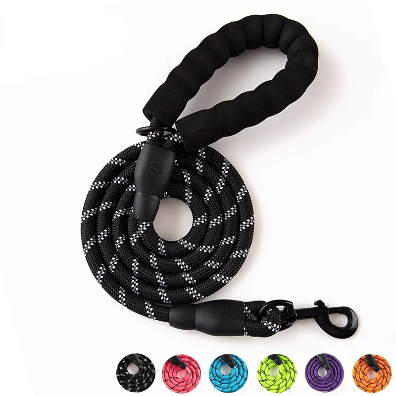 

Nylon Training Dog Leash Webbing Recall Long Lead Line Pet Traction Rope Small Dog Accessories Dog Supplies Puppy Harness Dogs