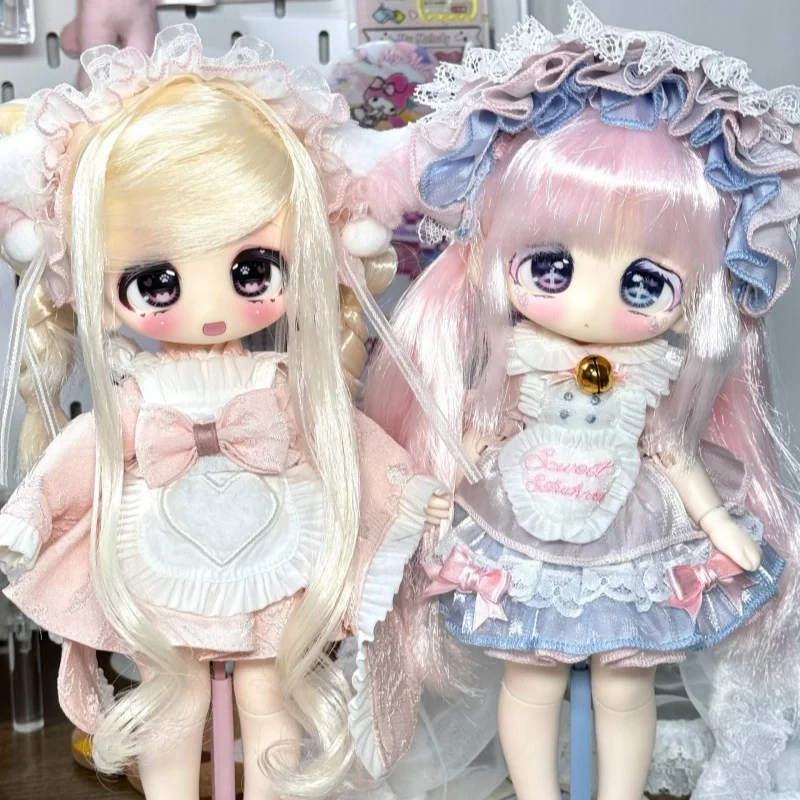 Новинка в наличии: Серия Sweet Velvet Window Display Series Three In Six Bjd Blind Box – подвижная кукла, милая, модная, настольное украшение, подарок. (art.: 3920daccbfefe) - 3920daccbfefe