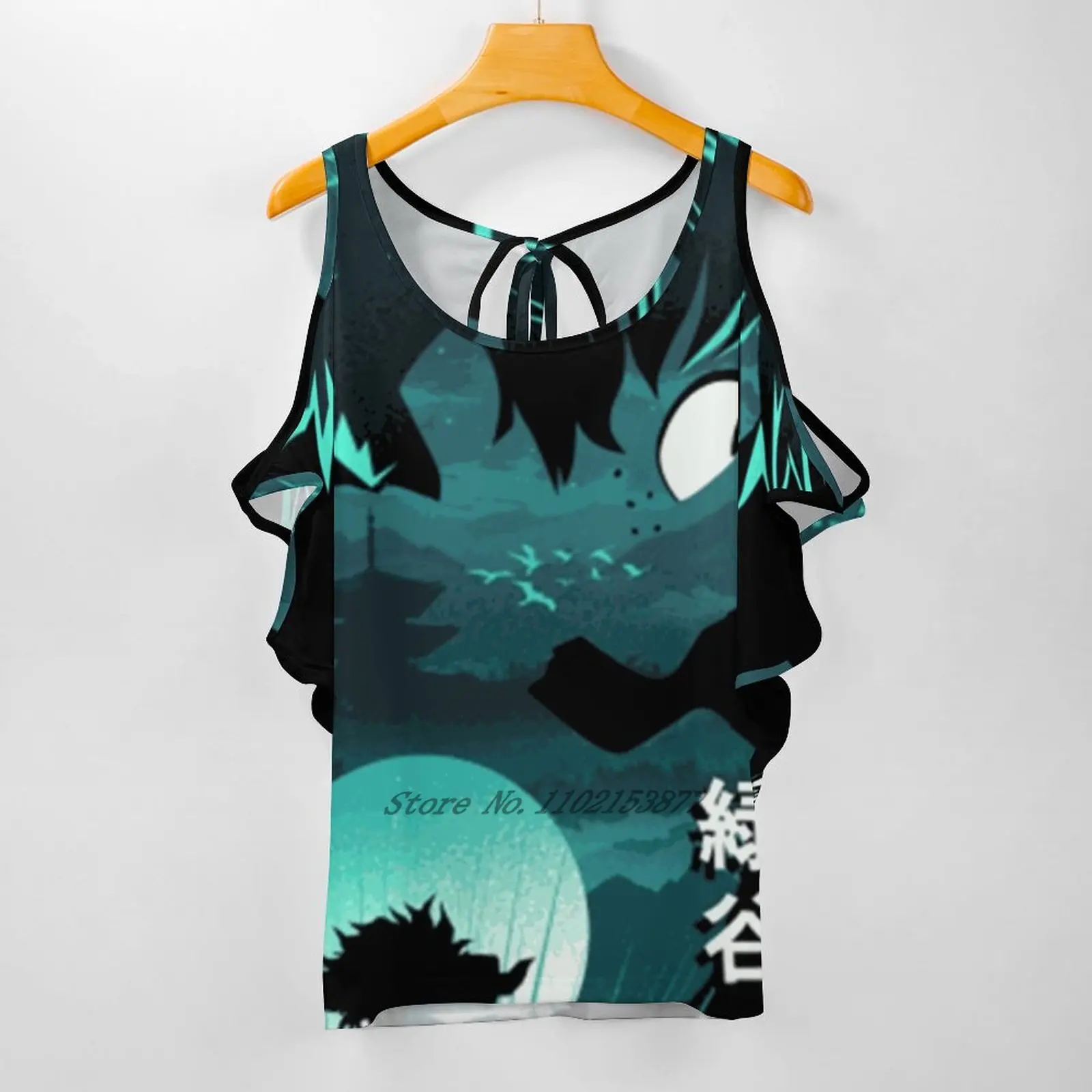 Аниме Герой Деку | Идеальный подарок Женские футболки в стиле аниме топы с